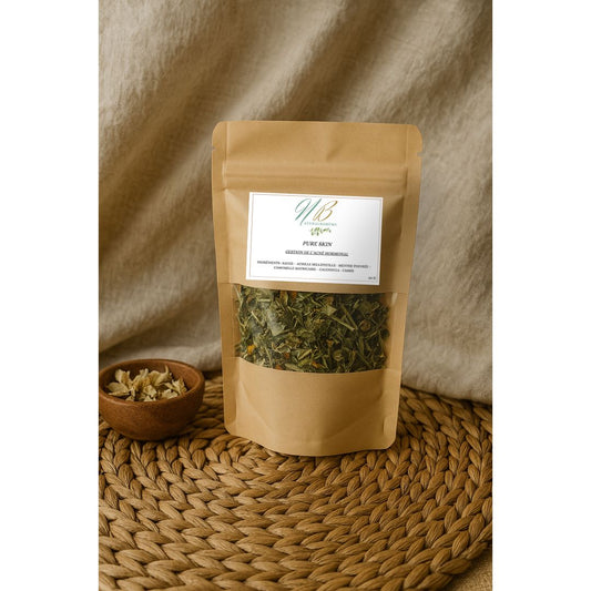 Infusion pour accompagner l’acné hormonale et favoriser une peau saine et équilibrée - Natural Bohème