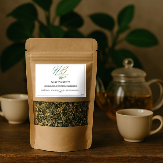 Infusion pour stimuler la production de collagène, renforcer l’élasticité de la peau et lutter contre les signes de l’âge - Natural Bohème